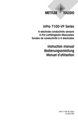 Mettler Toledo InPro 7100-VP Série Manuel D'utilisation
