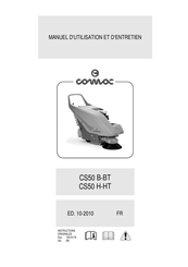 COMAC CS50 BT Manuel D'utilisation Et D'entretien