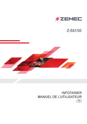 ZENEC Z-E6150 Manuel De L'utilisateur