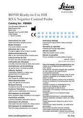 Leica BIOSYSTEMS BOND Ready-to-Use ISH RNA Negative Control Probe PB0809 Mode D'emploi