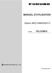 Furuno Electric MES INMARSAT-C Manuel D'utilisation