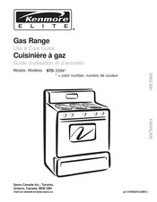 KENMORE ELITE 970-3394 Guide D'utilisation Et D'entretien