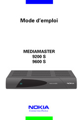 Nokia MEDIAMASTER 9200 S Mode D'emploi