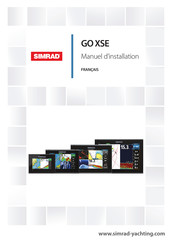 Simrad GO XSE Manuel D'installation