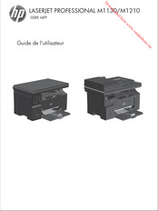 HP LASERJET PROFESSIONAL M1210 Guide De L'utilisateur
