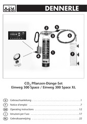 Dennerle Einweg 300 Space Notice D'emploi