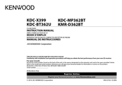 Kenwood KDC-MP362BT Mode D'emploi