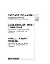 Thermador Professional PRO-HARMONY PRD30 Guide D'utilisation Et D'entretien