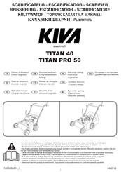 Kiva TITAN PRO 50 Manuel D'utilisation