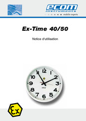 Ecom Instruments Ex-Time 50 Notice D'utilisation