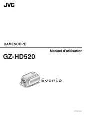 JVC Everio GZ-HD520 Manuel D'utilisation