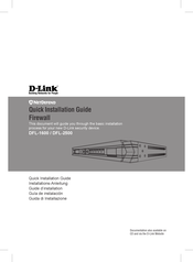 D-Link DFL-2500 Guide D'installation
