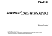 Fluke ScopeMeter 190-102 Mode D'emploi