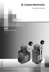 Leuze electronic S300-M13C3-M20-15 Manuel D'utilisation