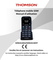 Thomson SEREA51BLK Manuel D'utilisation
