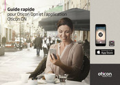 oticon OticonOpn Guide Rapide