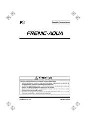 Fuji Electric FRENIC-AQUA Manuel D'instructions