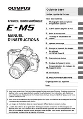 Olympus E-M5 Manuel D'instructions