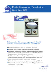 Pluggit Avent P180 Mode D'emploi Et D'installation