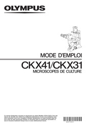 Olympus CKX41 Mode D'emploi