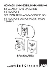 UWE Jet Stream JUNO Instructions De Montage Et D'emploi