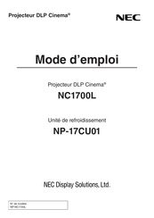 DLP NP-17CU01 Mode D'emploi