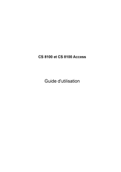 Carestream CS 8100 Guide D'utilisation
