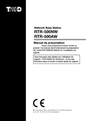 T&D RTR-500NW Manuel D'utilisation