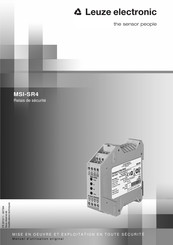 Leuze electronic MSI-SR4 Manuel D'utilisation