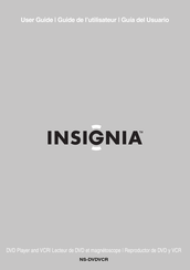 Insignia NS-DVDVCR Guide De L'utilisateur