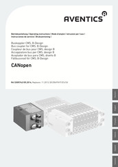 Aventics CANopen Mode D'emploi