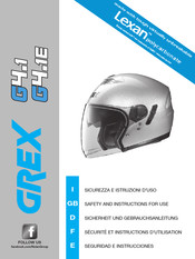 Grex G4.1E Sécurité Et Instructions D'utilisation