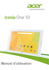 Acer Iconia One 10 Manuel D'utilisation