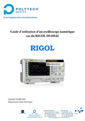 Batronix RIGOL DS1054Z Guide D'utilisation