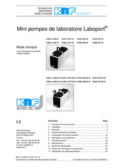 KNF Laboport N 838.3 KN.18 Mode D'emploi