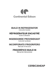 CONTINENTAL EDISON CERBC204EAP Guide D'utilisation