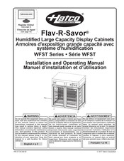 Hatco Flav-R-Savor WFST-2X Manuel D'installation & D'utilisation