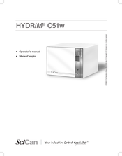 SciCan HYDRIM C51w Mode D'emploi