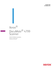 Xerox DocuMate 4799 Guide De L'utilisateur