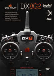 Spektrum DX8G2 Manuel D'utilisation