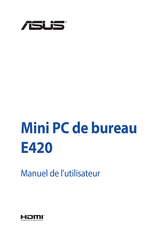 Asus Pro E420 Manuel D'utilisateur
