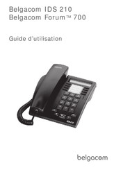 Belgacom IDS 210 Guide D'utilisation