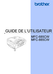 Brother MFC-685CW Guide De L'utilisateur