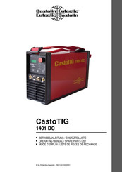 Castolin Eutectic CastoTIG 1401 DC Mode D'emploi