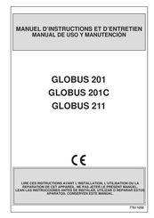 Helvi GLOBUS 201C Manuel D'instructions