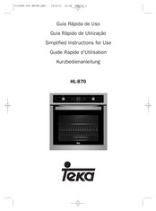Teka HL-870 Guide Rapide D'utilisation