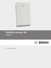 Bosch RFRC-OPT Guide De Référence