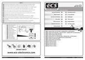 ECS Electronics BW-023-D1 Mode D'emploi