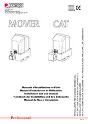 Proteco MOVER CAT Manuel D'installation Et Utilisation