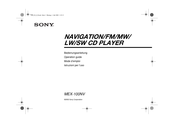 Sony MEX-100NV Mode D'emploi